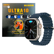 Ultra 10 Smartwatch with 10 Interchangeable Straps